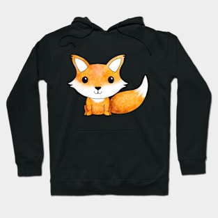 Cute Red Fox Hoodie